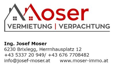 Vermietung Josef Moser